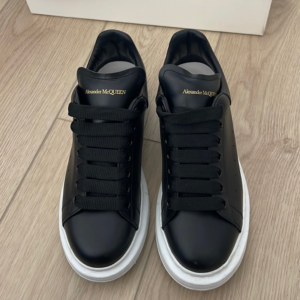 Alexander McQueen Black Oversized Sneaker